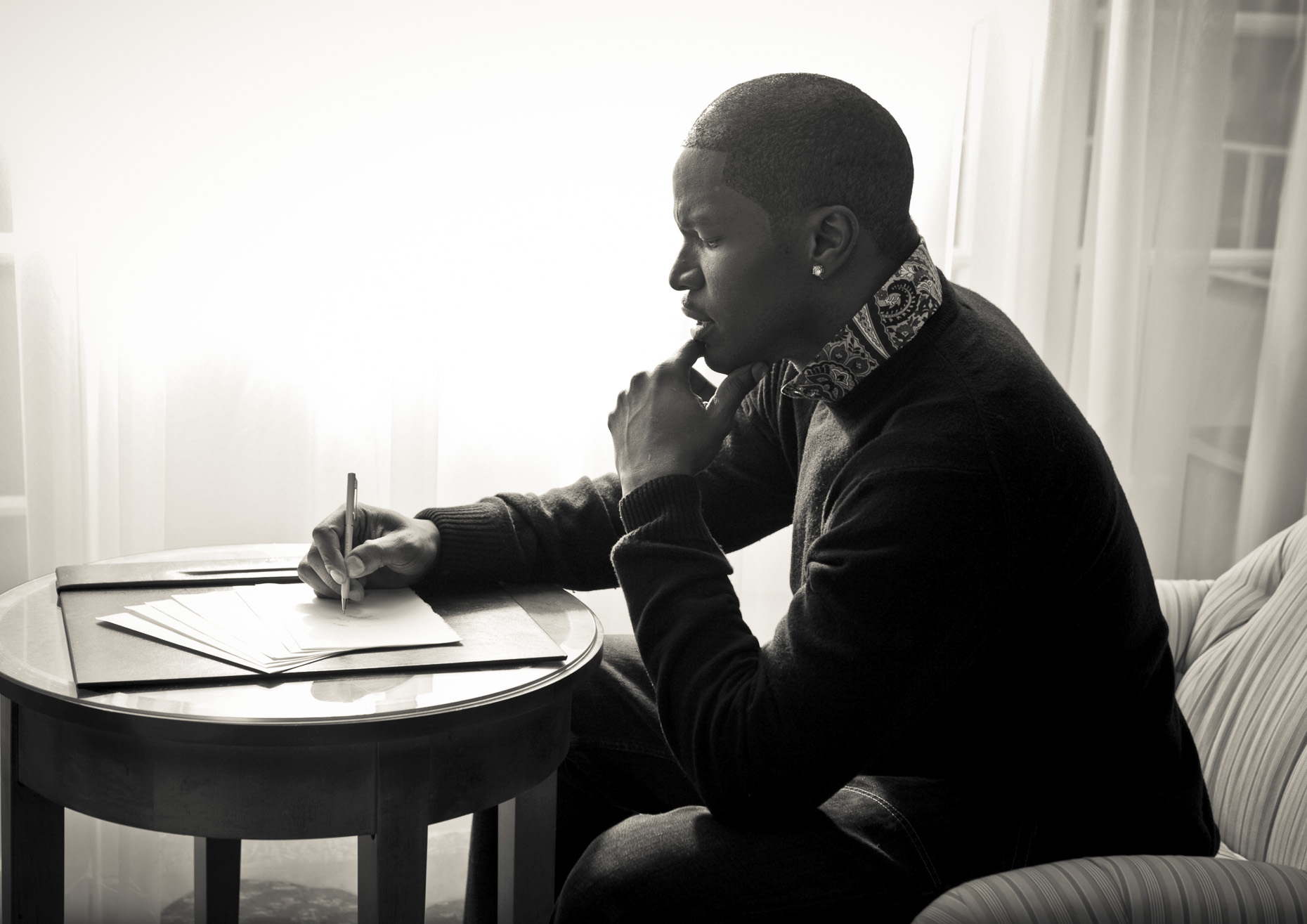 Justin_Jay_Jamie Fox writing